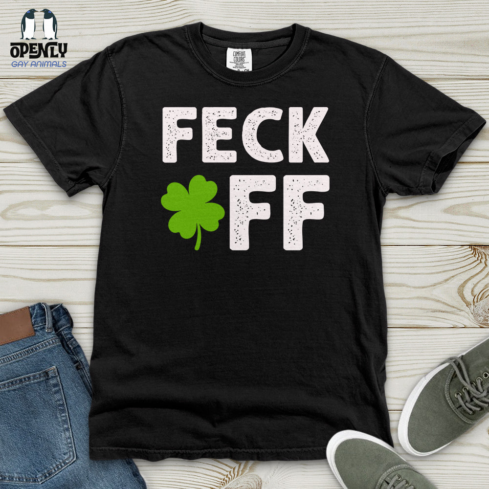 Feck Off Heavy Cotton Comfort Colors Tee Gift For Animal Lover