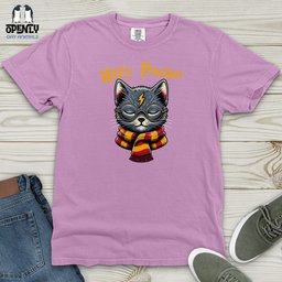 Hairy Pawter Heavy Cotton Comfort Colors Tee Gift For Animal Lover