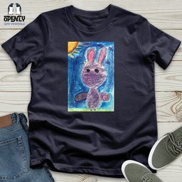 Glitch Bunny Unisex T Shirt Gift For Animal Lover