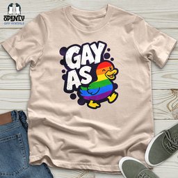 Gay As Nisex T Shirt Gift For Animal Lover