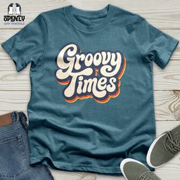 Groovy Times Unisex T Shirt Gift For Animal Lover