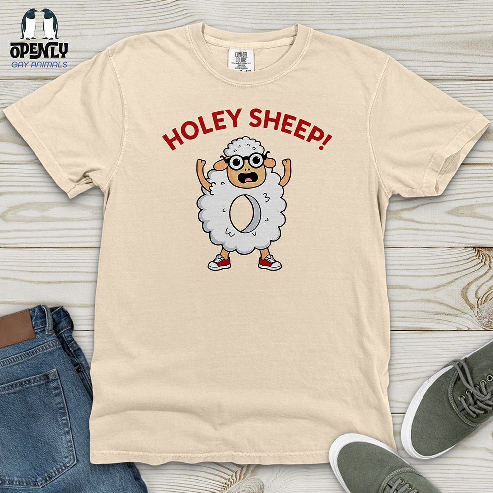 Holey Sheep Heavy Cotton Comfort Colors Tee Gift For Animal Lover
