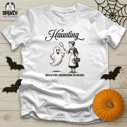 Haunting Unisex T Shirt Gift For Animal Lover