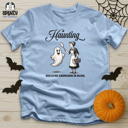 Haunting Unisex T Shirt Gift For Animal Lover