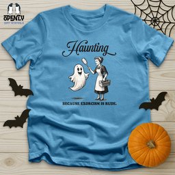 Haunting Unisex T Shirt Gift For Animal Lover