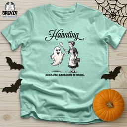 Haunting Unisex T Shirt Gift For Animal Lover