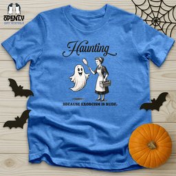 Haunting Unisex T Shirt Gift For Animal Lover