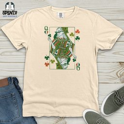 Irish Queen Heavy Cotton Comfort Colors Tee Gift For Animal Lover