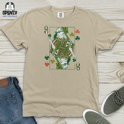 Irish Queen Heavy Cotton Comfort Colors Tee Gift For Animal Lover