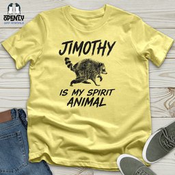 Jimothy Wild Spirit Unisex T Shirt Gift For Animal Lover