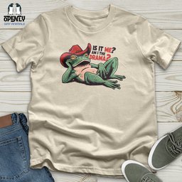 Is IT Me Am I The Drama Softstyle Tee Gift For Animal Lover