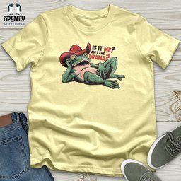 Is IT Me Am I The Drama Softstyle Tee Gift For Animal Lover
