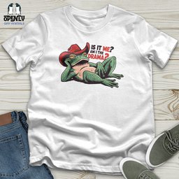 Is IT Me Am I The Drama Softstyle Tee Gift For Animal Lover