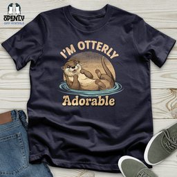 Im Otterly Adorable Unisex T Shirt Gift For Animal Lover
