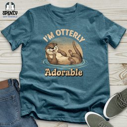 Im Otterly Adorable Unisex T Shirt Gift For Animal Lover