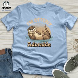 Im Otterly Adorable Unisex T Shirt Gift For Animal Lover
