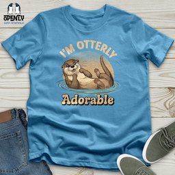 Im Otterly Adorable Unisex T Shirt Gift For Animal Lover