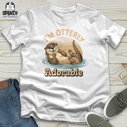 Im Otterly Adorable Unisex T Shirt Gift For Animal Lover