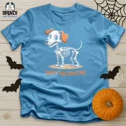Happy Halloweenie Unisex T Shirt Gift For Animal Lover