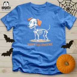 Happy Halloweenie Unisex T Shirt Gift For Animal Lover