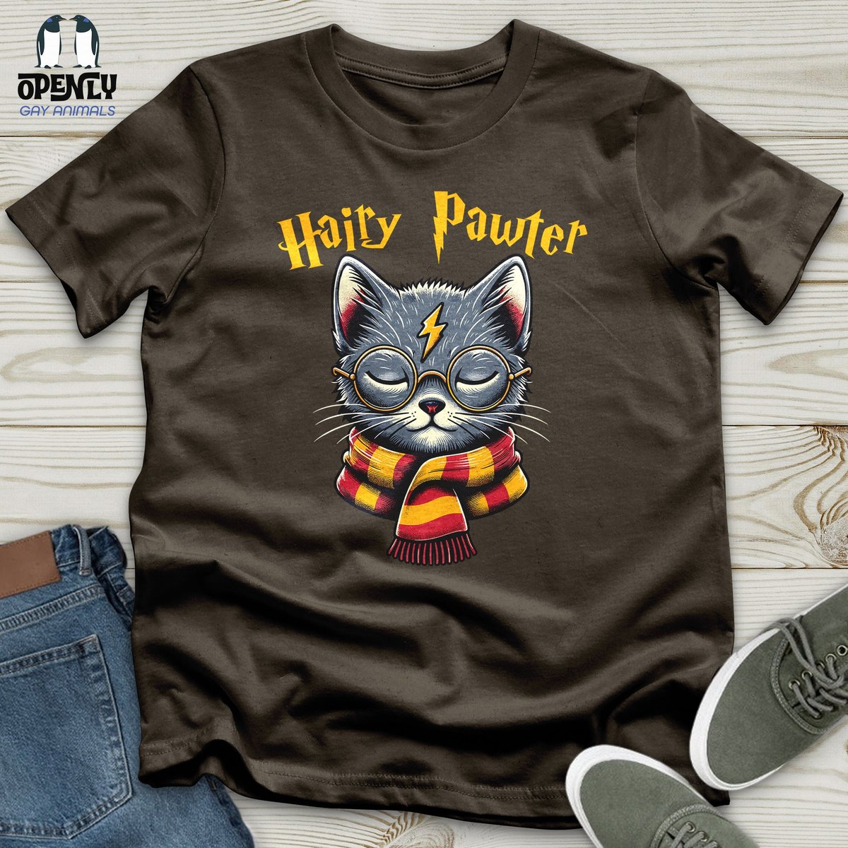 Hairy Pawter Unisex T Shirt Gift For Animal Lover