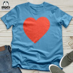 Heart Tee Unisex T Shirt Gift For Animal Lover