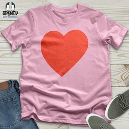 Heart Tee Unisex T Shirt Gift For Animal Lover