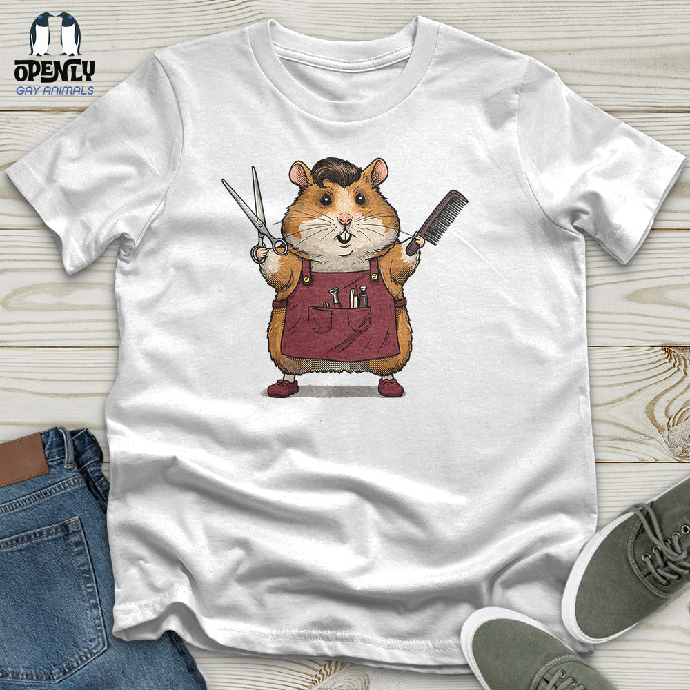 Hamster Barber Unisex T Shirt Gift For Animal Lover