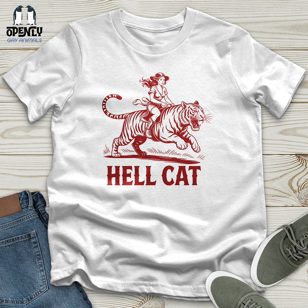 Hell Cat Unisex T Shirt Gift For Cat Lover