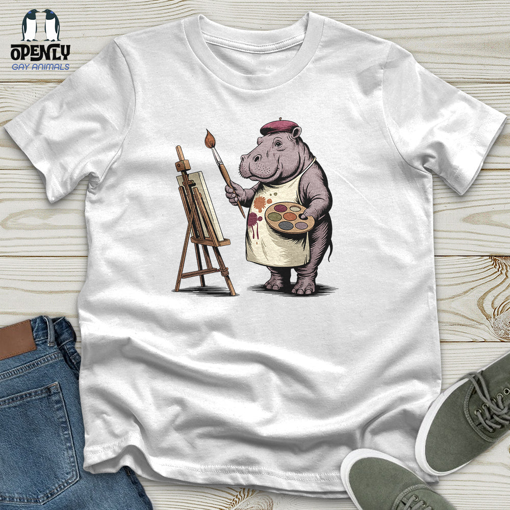 Hipponicasso Unisex T Shirt Gift For Animal Lover