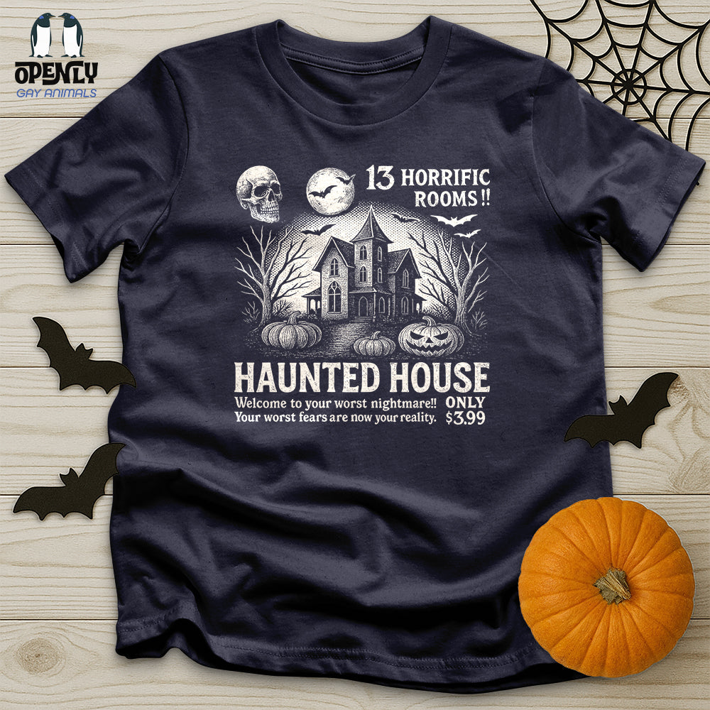 Haunted House 13 Horrific Rooms Unisex T Shirt Gift For Animal Lover