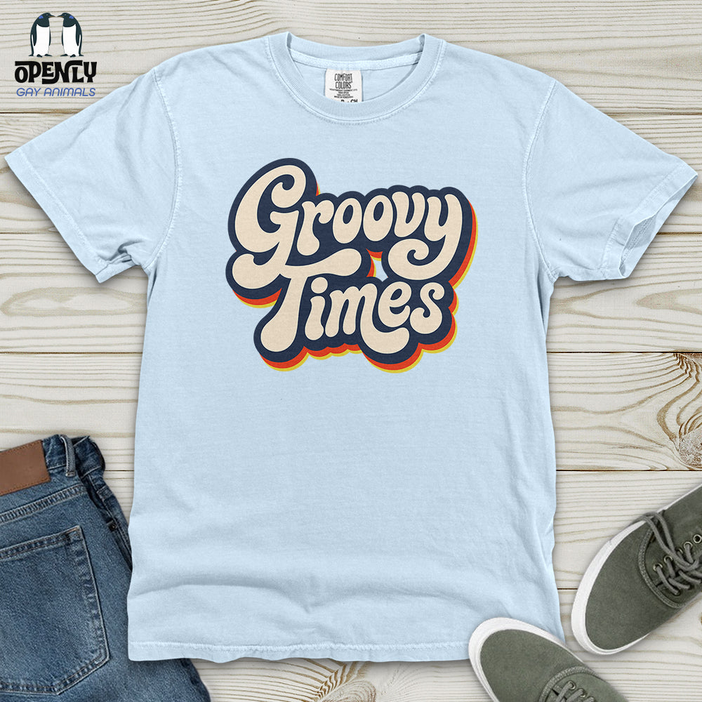 Groovy Times Heavy Cotton Comfort Colors Tee Gift For Animal Lover