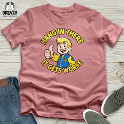 Hang In There Unisex T Shirt Gift For Animal Lover