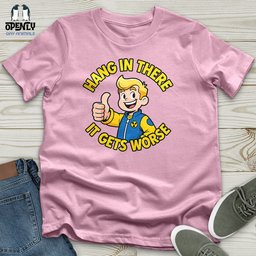 Hang In There Unisex T Shirt Gift For Animal Lover