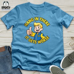 Hang In There Unisex T Shirt Gift For Animal Lover