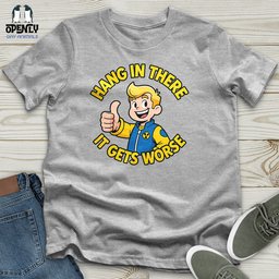 Hang In There Unisex T Shirt Gift For Animal Lover