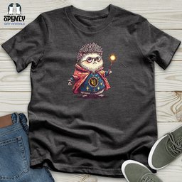 Hedgehog Wizard Enchantment Unisex T Shirt Gift For Animal Lover