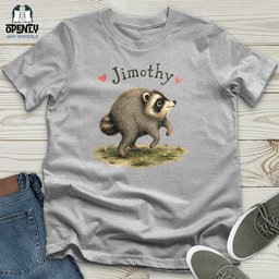 Jimothys Woodland Stroll Unisex T Shirt Gift For Animal Lover