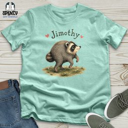 Jimothys Woodland Stroll Unisex T Shirt Gift For Animal Lover