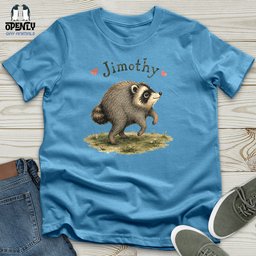 Jimothys Woodland Stroll Unisex T Shirt Gift For Animal Lover