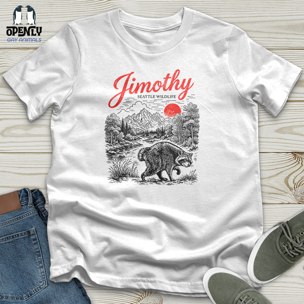 Jimothy Seattle Wildlife Unisex T Shirt Gift For Animal Lover