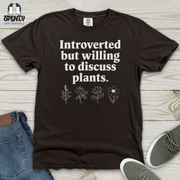 Introverted Heavy Cotton Comfort Colors Tee Gift For Animal Lover