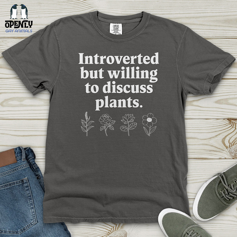 Introverted Heavy Cotton Comfort Colors Tee Gift For Animal Lover
