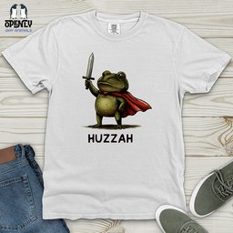 Huzzah 02 Heavy Cotton Comfort Colors Tee Gift For Animal Lover