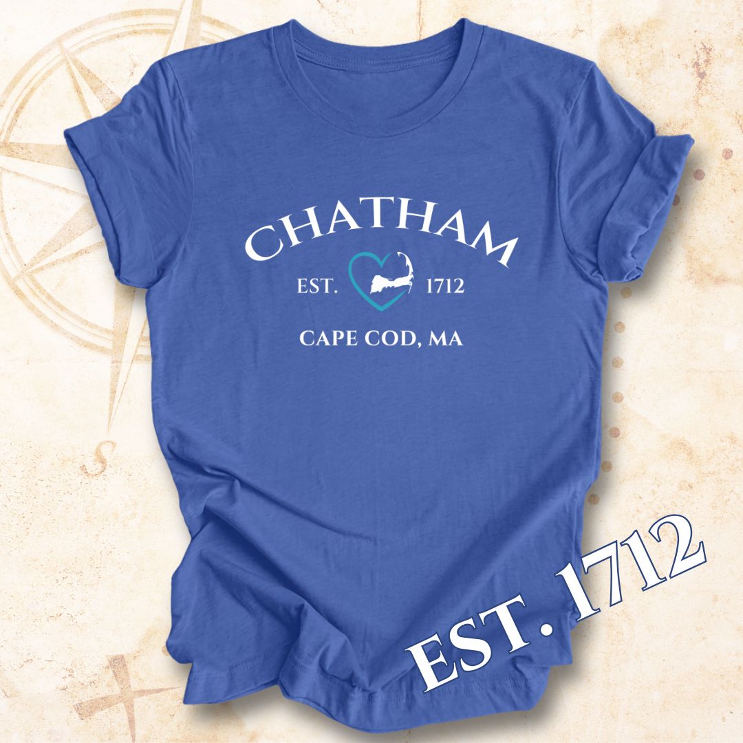 Chatham Established Unisex T Shirt Gift For Cape Cod Lover