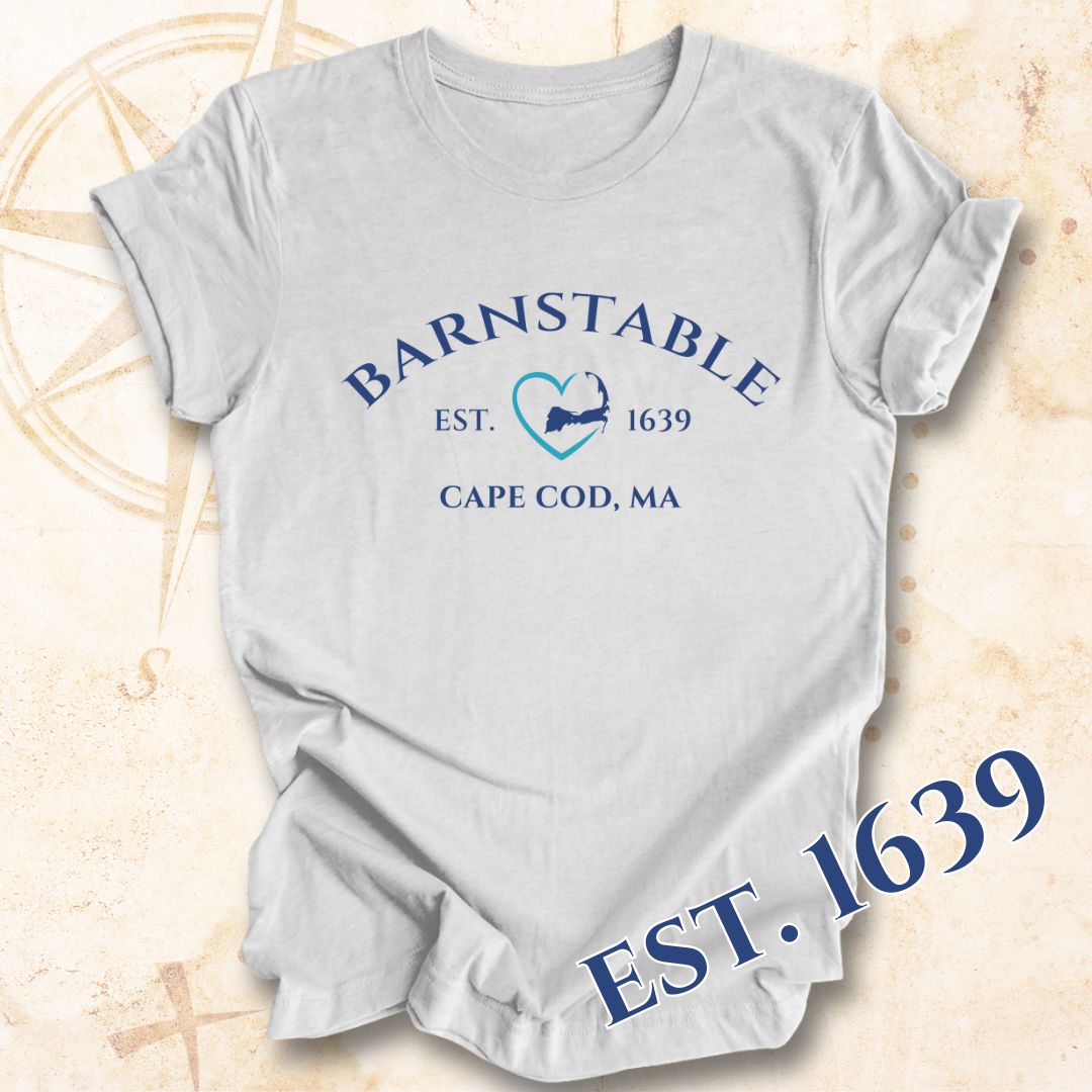Barnstable Established Unisex T Shirt Gift For Cape Cod Lover