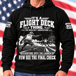 US Navy Flight Deck Thing Few See The Final Check T Shirt Hoodie Baseball Cap Gift For Men Hoodie Black