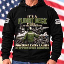 Navy Flight Deck Powering Every Launch T Shirt Hoodie Baseball Cap Gift For Veterans