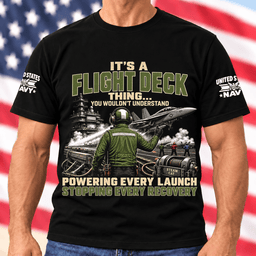 Navy Flight Deck Powering Every Launch T Shirt Hoodie Baseball Cap Gift For Veterans