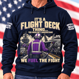 Navy Flight Deck We Fuel The Fight T Shirt Hoodie Baseball Cap Gift For Veterans